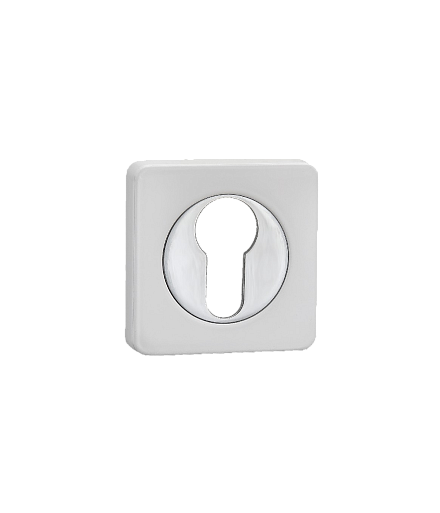 Накладки на ключевой цилиндр Накладка под цилиндр RENZ на квадратном основании ET 02 SW/CP 